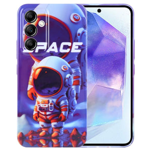 Orange White Astronaut