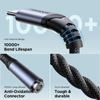 JOYROOM SY-C01 USB-C/Type-C to 3.5mm Audio Adapter Cable, SY-C01 – Wear-resistant, Aluminum Alloy