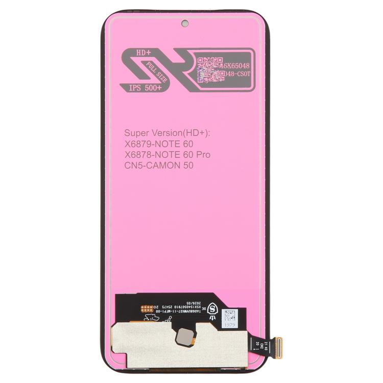 OEM LCD Screen with Digitizer Full Assembly – Durable Build, Easy to Use, For Infinix GT 50 Pro X6891, For Infinix Hot 70 X6895B, For Infinix Note Edge X6887, For Infinix Smart 20 X6840 X6840B, For Infinix Note 60 Pro X6878, For Infinix Note 60 X6879
