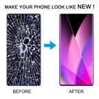 OEM LCD Screen with Digitizer Full Assembly – Durable Build, Easy to Use, For Infinix Zero 40 5G X6861, For Infinix Zero 40 4G X6860, For Infinix Note 40X 5G X6838, For Infinix Note 40 5G X6852, For Infinix Smart 8 Pro X6525B