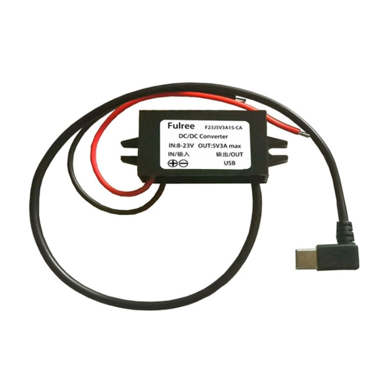 12V to 5V 3A Car Power Converter DC Module Voltage Regulator, Type-C Elbow, USB Female with Ears, Dual USB Female, Dual USB with Ears, 2 in 1 Dual USB Female – Shockproof, Waterproof Type-C Elbow