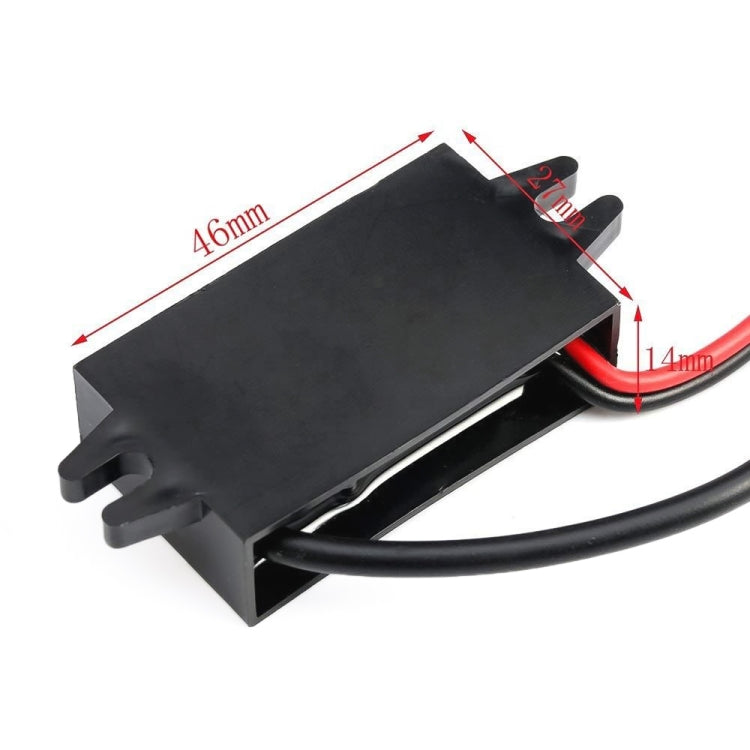 12V to 5V 3A Car Power Converter DC Module Voltage Regulator, Type-C Elbow, USB Female with Ears, Dual USB Female, Dual USB with Ears, 2 in 1 Dual USB Female – Shockproof, Waterproof