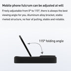 NFC Four-Color E-ink Screen DIY Phone Case, For iPhone 14 Pro Max, For iPhone 13