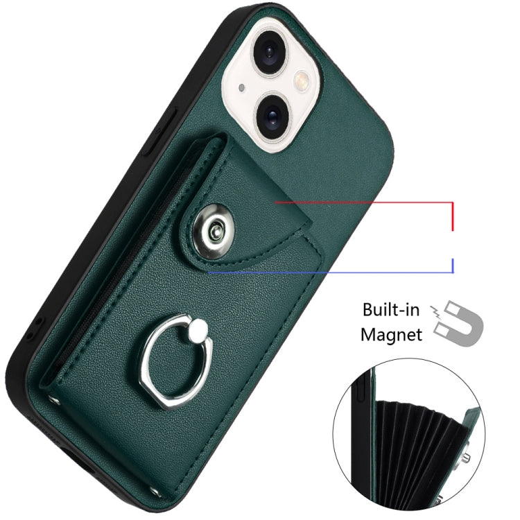 Organ Card Bag Ring Holder Phone Case with Long Lanyard, For iPhone 15, For iPhone 14 Plus, For iPhone 14, For iPhone 14 Pro
