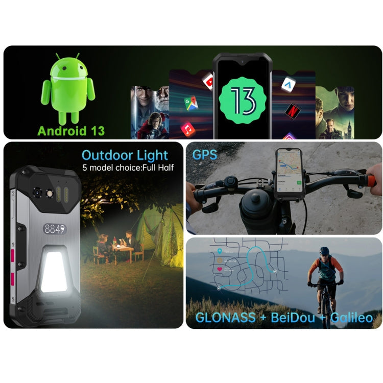 Tank Mini 1 Rugged 4.3" Android 13 Smartphone 8GB+256GB – Aluminum Alloy