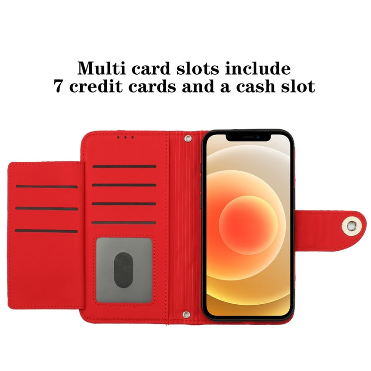 Rhombic Texture Flip Leather Phone Case with Lanyard, For iPhone 11, For iPhone 11 Pro, For iPhone XS / X, For iPhone XR