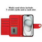 Rhombic Texture Flip Leather Phone Case with Lanyard, For iPhone 16, For iPhone 15 Pro Max, For iPhone 15 Pro, For iPhone 15 Plus