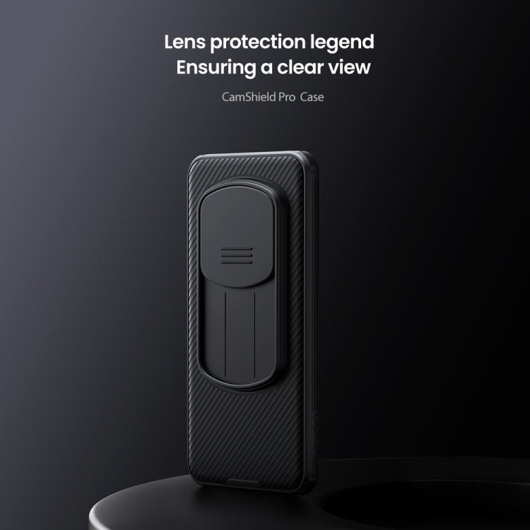NILLKIN Black Mirror Pro Series Camshield PC Phone Case – Durable Build, Easy to Use, For Honor Magic7 Pro, For Honor Magic6 Pro