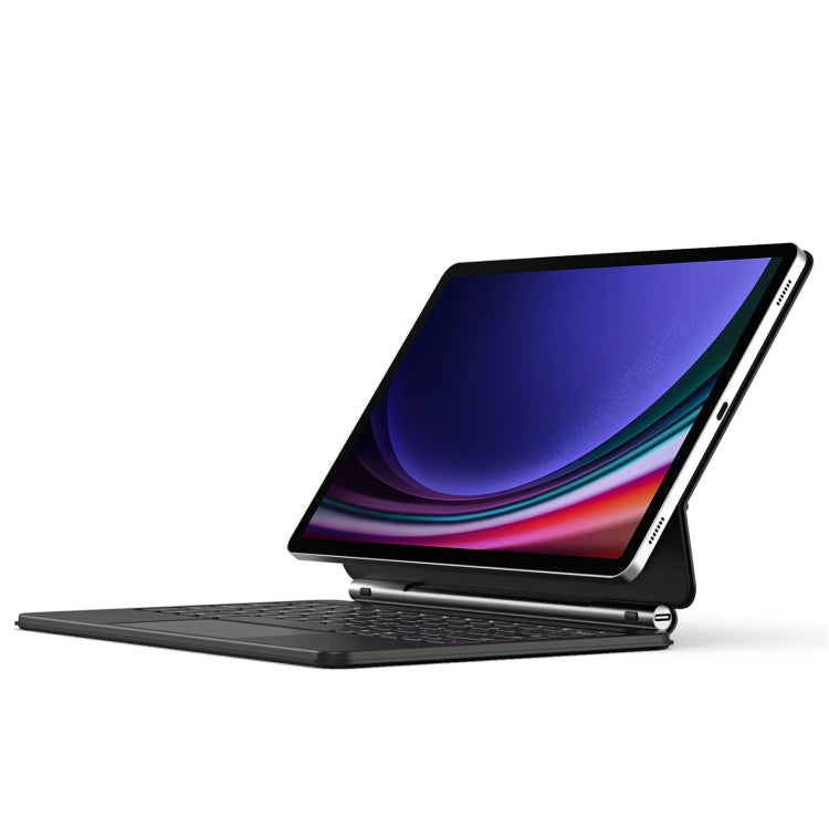 DUX DUCIS MK Series Floating Magnetic Keyboard Tablet Leather Case – Magnetic, Leather, Bluetooth, For Samsung Galaxy Tab S10+ / S9+, For Samsung Galaxy Tab S9 / S8 / S7 For Samsung Galaxy Tab S9 S8 S7