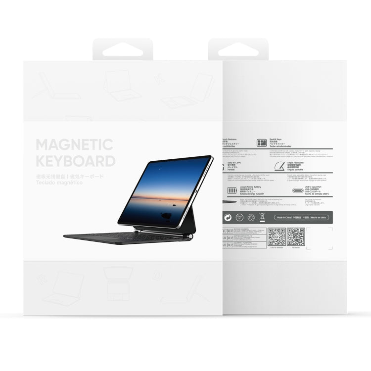 DUX DUCIS MK Series Floating Magnetic Keyboard Tablet Leather Case – Magnetic, Leather, Bluetooth, For Samsung Galaxy Tab S10+ / S9+, For Samsung Galaxy Tab S9 / S8 / S7