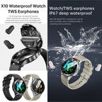 X10 Smart Watch – 1.39" Screen, Heart Rate Monitoring, NFC