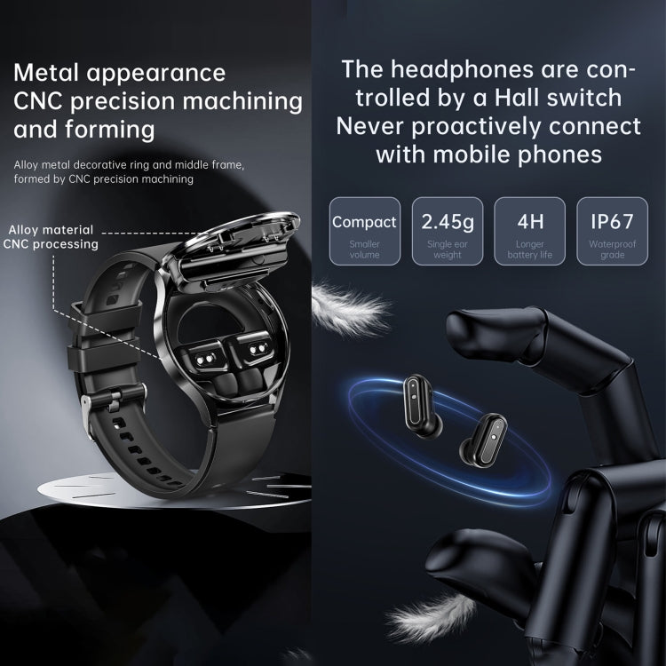 X10 Smart Watch – 1.39" Screen, Heart Rate Monitoring, NFC