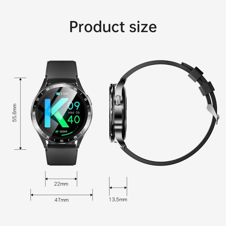 X10 Smart Watch – 1.39" Screen, Heart Rate Monitoring, NFC
