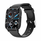 Watch – 1.83" Screen, Blood Pressure Monitoring, Heart Rate Monitoring Black