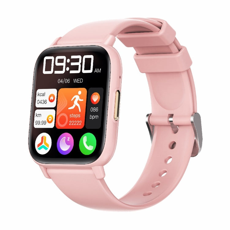 Watch – 1.83" Screen, Blood Pressure Monitoring, Heart Rate Monitoring Pink
