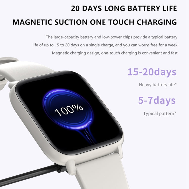 Watch – 1.83" Screen, Blood Pressure Monitoring, Heart Rate Monitoring