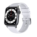 QS08 Watch – 1.83" Screen, Blood Pressure Monitoring, Heart Rate Monitoring Black+White