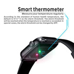QS08 Watch – 1.83" Screen, Blood Pressure Monitoring, Heart Rate Monitoring