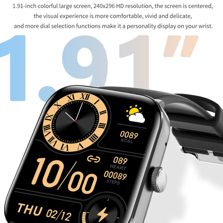 QS11 Watch – 1.91" Screen, Blood Pressure Monitoring, Heart Rate Monitoring
