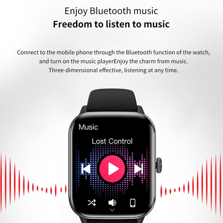 QS11 Watch – 1.91" Screen, Blood Pressure Monitoring, Heart Rate Monitoring