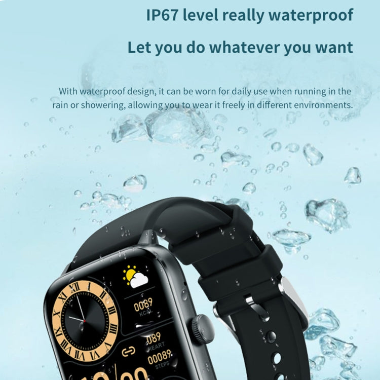 QS11 Watch – 1.91" Screen, Blood Pressure Monitoring, Heart Rate Monitoring