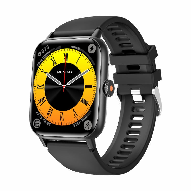 QS13 Watch – 1.83" Screen, Blood Pressure Monitoring, Heart Rate Monitoring Black