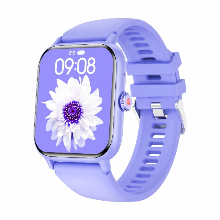 QS13 Watch – 1.83" Screen, Blood Pressure Monitoring, Heart Rate Monitoring Purple