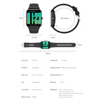 QS13 Watch – 1.83" Screen, Blood Pressure Monitoring, Heart Rate Monitoring