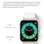 QS13 Watch – 1.83" Screen, Blood Pressure Monitoring, Heart Rate Monitoring