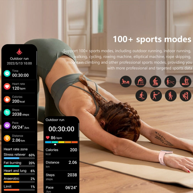 QS13 Watch – 1.83" Screen, Blood Pressure Monitoring, Heart Rate Monitoring