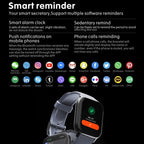 QS16 Watch – 1.83" Screen, Blood Pressure Monitoring, Heart Rate Monitoring