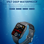 QS16 Watch – 1.83" Screen, Blood Pressure Monitoring, Heart Rate Monitoring