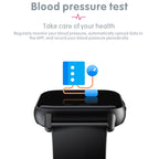 QS16 Watch – 1.83" Screen, Blood Pressure Monitoring, Heart Rate Monitoring