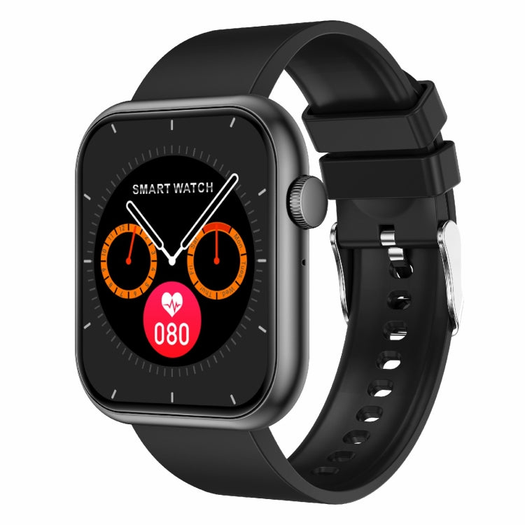 QX7 Watch – 2.0" Screen, Blood Pressure Monitoring, Heart Rate Monitoring Black