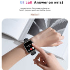 QX7 Watch – 2.0" Screen, Blood Pressure Monitoring, Heart Rate Monitoring