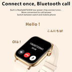 QX9 Watch – 1.96" Screen, Blood Pressure Monitoring, Heart Rate Monitoring