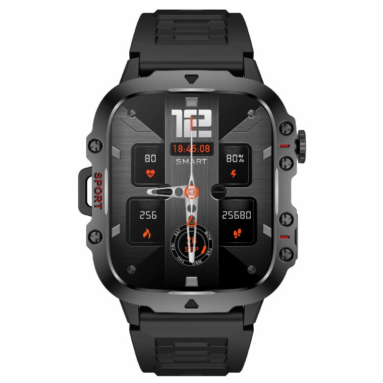 QX11 Watch – 1.96" Screen, Blood Pressure Monitoring, Heart Rate Monitoring