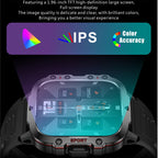 QX11 Watch – 1.96" Screen, Blood Pressure Monitoring, Heart Rate Monitoring