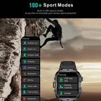 QX11 Watch – 1.96" Screen, Blood Pressure Monitoring, Heart Rate Monitoring