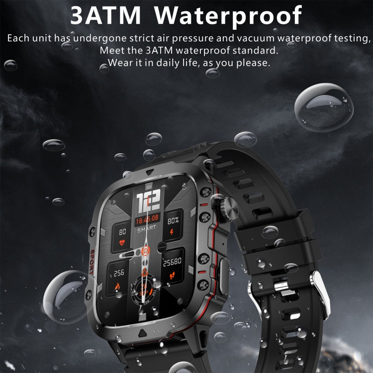 QX11 Watch – 1.96" Screen, Blood Pressure Monitoring, Heart Rate Monitoring