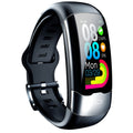 SPOVAN H02 Pro 1.14 inch TFT HD Screen Smart Bracelet Supports Heart Rate Monitoring/Blood Glucose Monitoring Black