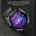 C22 1.6 inch Round Screen Bluetooth Smart Watch, Support Health Monitoring & 24 Sports Modes