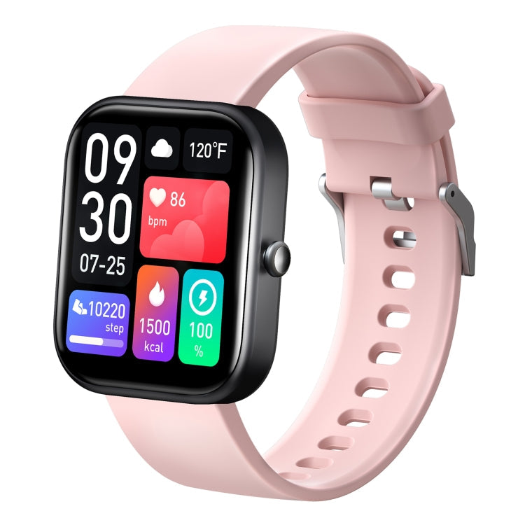 GS5 Smart Watch – 2.0" Screen, Blood Pressure Monitoring, Heart Rate Monitoring Pink