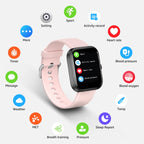 GS5 Smart Watch – 2.0" Screen, Blood Pressure Monitoring, Heart Rate Monitoring
