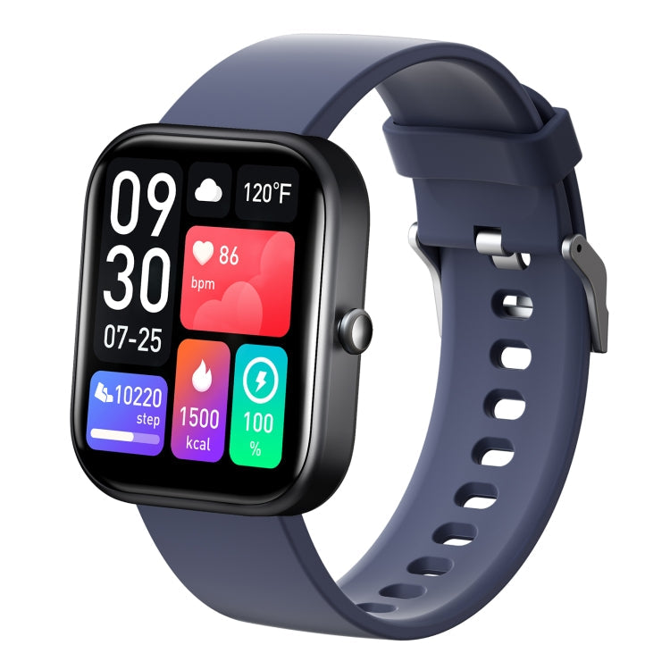 GS5 Smart Watch – 2.0" Screen, Blood Pressure Monitoring, Heart Rate Monitoring Blue