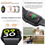 GS7 Smart Watch – 2.0" Screen, Blood Pressure Monitoring, Heart Rate Monitoring