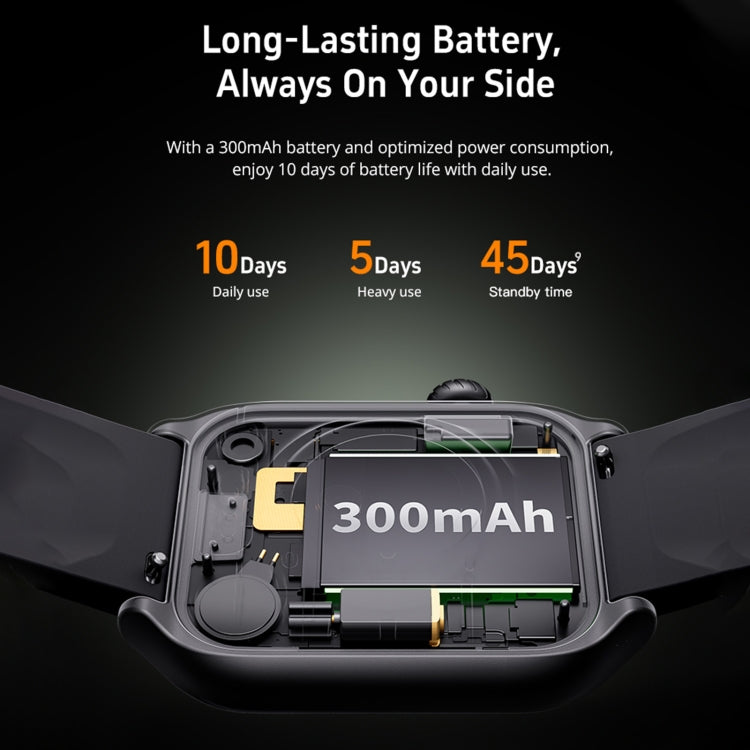 GS7 Smart Watch – 2.0" Screen, Blood Pressure Monitoring, Heart Rate Monitoring