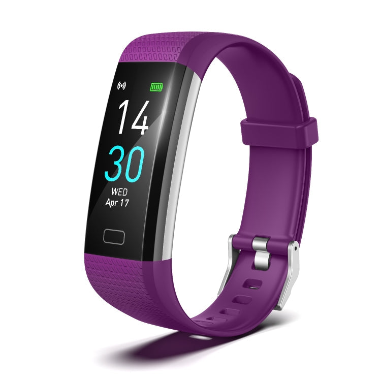 S5-4 Smart Bracelet IP68 Waterproof Heart Rate Sport Fitness Tracker Smart Watch Purple