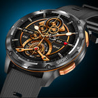 AK59 1.43 inch AMLOED Round Screen Steel Strap Smart Watch