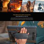 OUKITEL RT8 4G Network IP68/IP69K Rugged Tablet, 11 inch Android 13 MediaTek Helio G99 Quad Core Support Dual SIM, EU Plug, RT8 6GB+256GB – Bluetooth